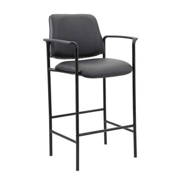 Contemporary Caressoft Bar Height Stool