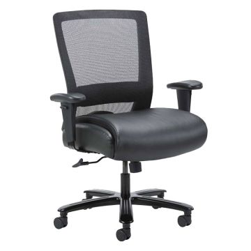 LeatherPlus Heavy Duty Mesh Task Chair