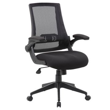 Mesh Back Flip Arm Task Chair