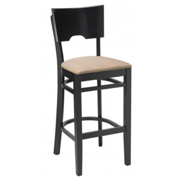 BR4311 Cafe Stool w/ Padded Seat