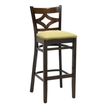 BR4523 Cafe Stool w/ Padded Seat