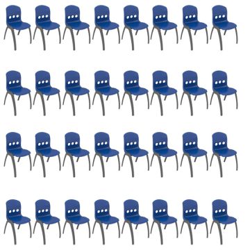 Bulldog Plastic Stack Chair - Pack of 32