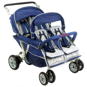 SureStop Folding Commercial Bye-Bye Stroller (4-Seat)