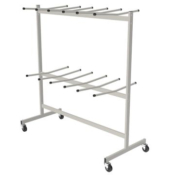 Hanging Folding Chair Caddies and Coat Rack