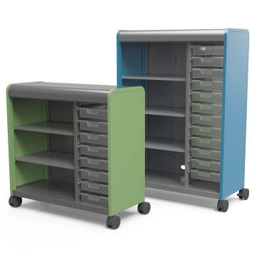 Cascade Combo Tote & Shelf Mobile Storage