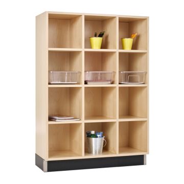 Wood Storage Cubbies