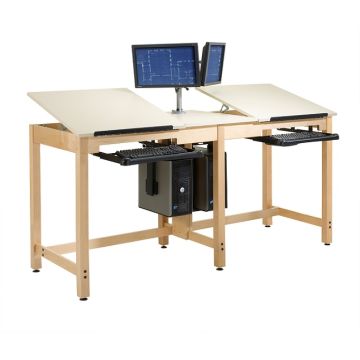 Two-Station CPU Drafting Table