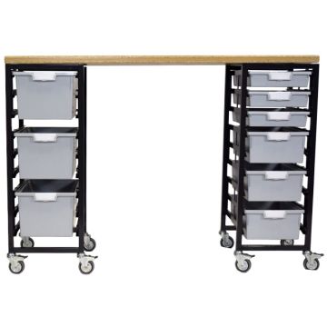 StorWerks Mobile Workbench w/ShopTop & 9 StorSystem Trays