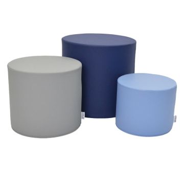 Tranquility Ottoman Trio Stool Set