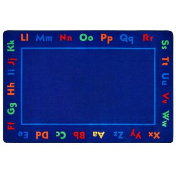 Alphabet Value Rug (7-1/2' x 12' Rectangle)