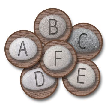 Alphabet Seating Kit (12" Round)