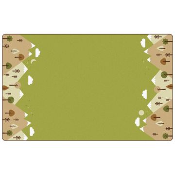KIDSoft Tranquil Mountain Rug (6' x 9' Rectangle)