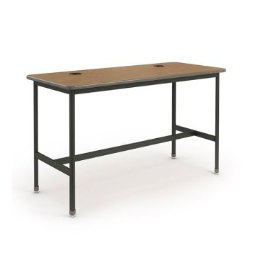 All Welded Chargebar Powered Standing Height Tables