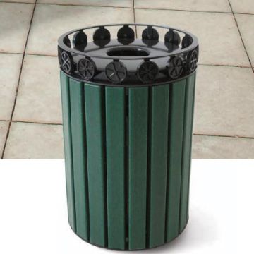 Charleston Outdoor Trash Receptacle