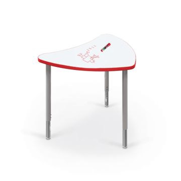 Chevron Collaborative Student Desk with Dry Erase Top