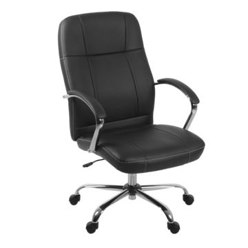 Cielo Leatherette Executive Mid-Back Arm Chair