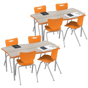 Rectangle Creator Table & Hierarchy Chair Packages