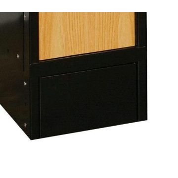 Closed Front Base for Metal-Wood Hybrid Locker (12'' W x 6'' H)