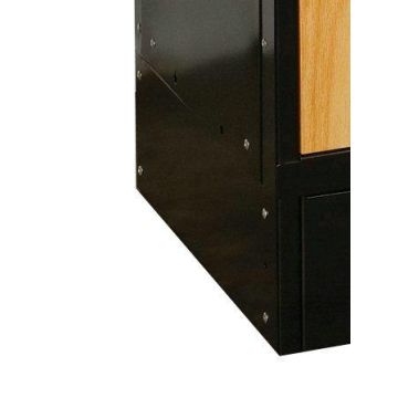 Closed Side Base for Metal-Wood Hybrid Locker (18'' D x 6'' H)