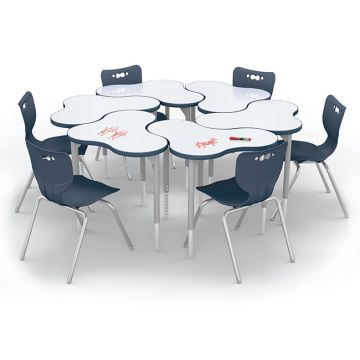 Cloud 9 Dry Erase Desk & Hierarchy Chair Packages