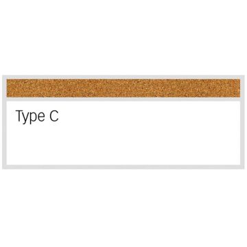 Combination Markerboard Type C by Best Rite