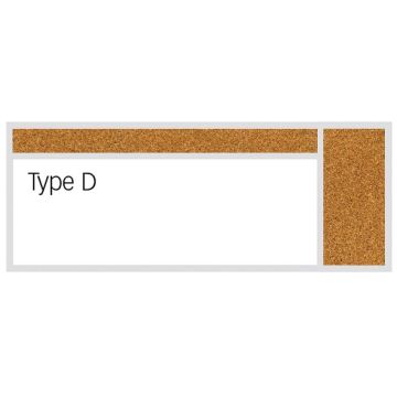 Combination Markerboard Type D by Best Rite