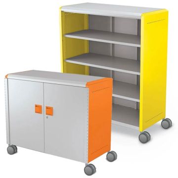 Compass Shelf Storage Cabinets
