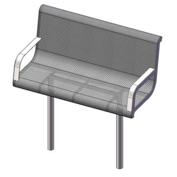 Contour Diamond Bench