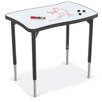 Hierarchy Creator Porcelain Steel Dry Erase Desk