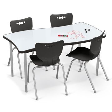 Creator Porcelain Steel Dry Erase Activity Tables