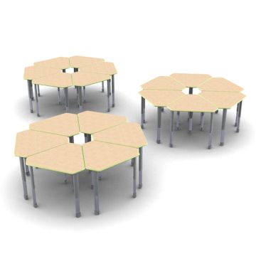 Classroom Set- 18 Diamond Desks