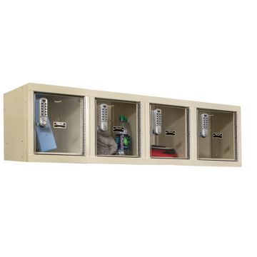 DigiTech Safety-View Plus Four-Compartment Wall Locker