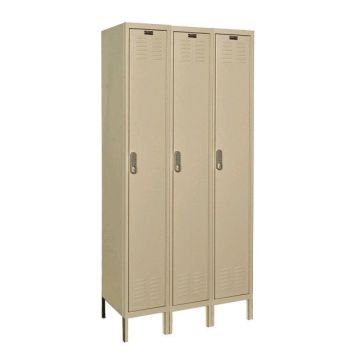 DigiTech Single-Tier 3-Wide Lockers w/ Electronic Lock