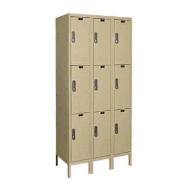 DigiTech Triple-Tier 3-Wide Lockers w/ Electronic Lock