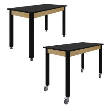 Hybrid Steel Tables w/ Epoxy Top