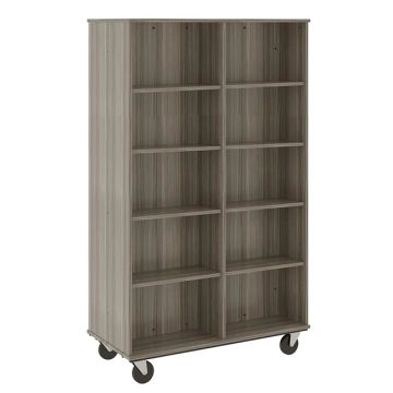 Double Sided Jumbo Mobile Bookshelf