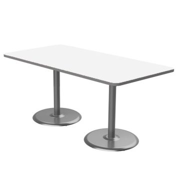 Dry Erase Dual Base Cafe Tables