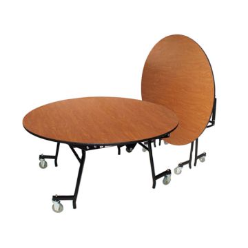 Mobile Shape EasyFold Tables w/ Round Top
