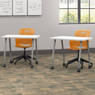 Echo Series Dry Erase Rectangle Tables by Haskell