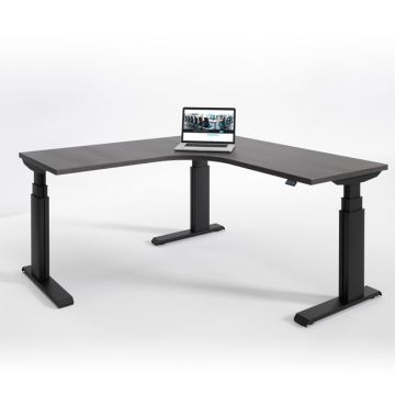 Elegante XT Electric Height Adjustable L-Shaped Desk