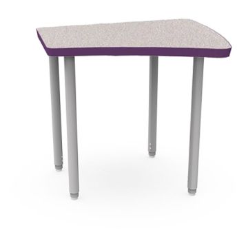 ELO Arcadia Jr. Student Desk w/ Round Adjustable Legs (26" x 28.5")