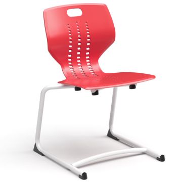 Emoji Cantilever School Stack Chair (18'' H - 5th-Adult)