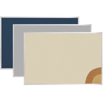Fabric Cork-Plate Tackboards