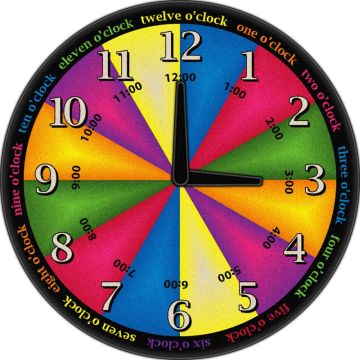 Got The Time Carpet (6' Round)