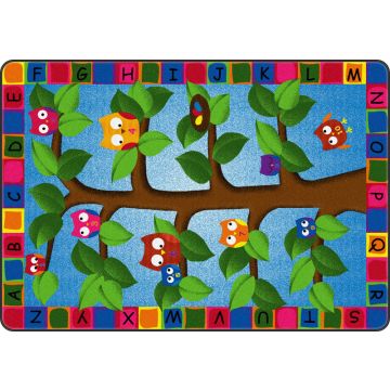 Alphabet Owls Carpet