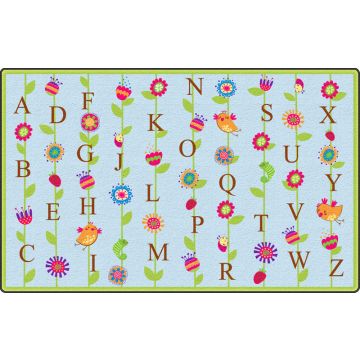 Blooming Alphabet Carpets by Flagship Carpets