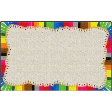 Colored Pencils Carpet