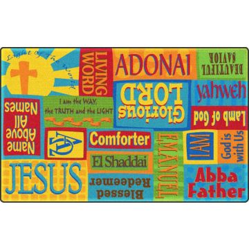 Precious Names of God Carpet