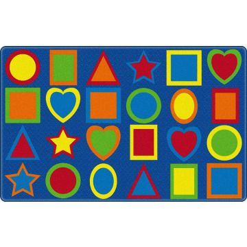 All Kinds of Shapes Carpet