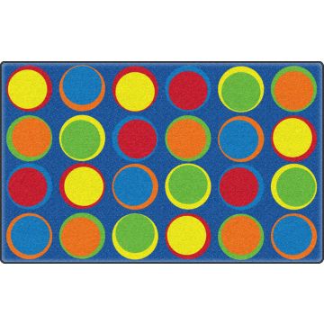 Sitting Spots Rectangle Carpet